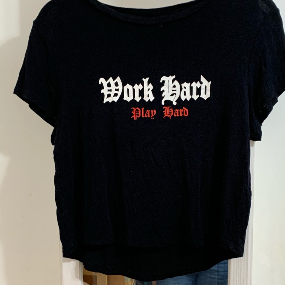 Gothic baddie crop top